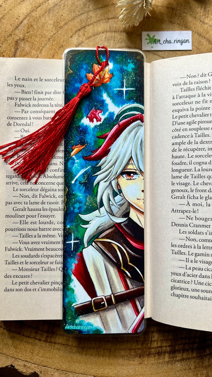 Kazuha et Nahida Marque-pages aquarelle