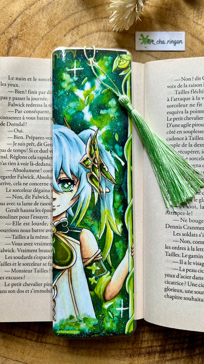 Kazuha et Nahida Marque-pages aquarelle