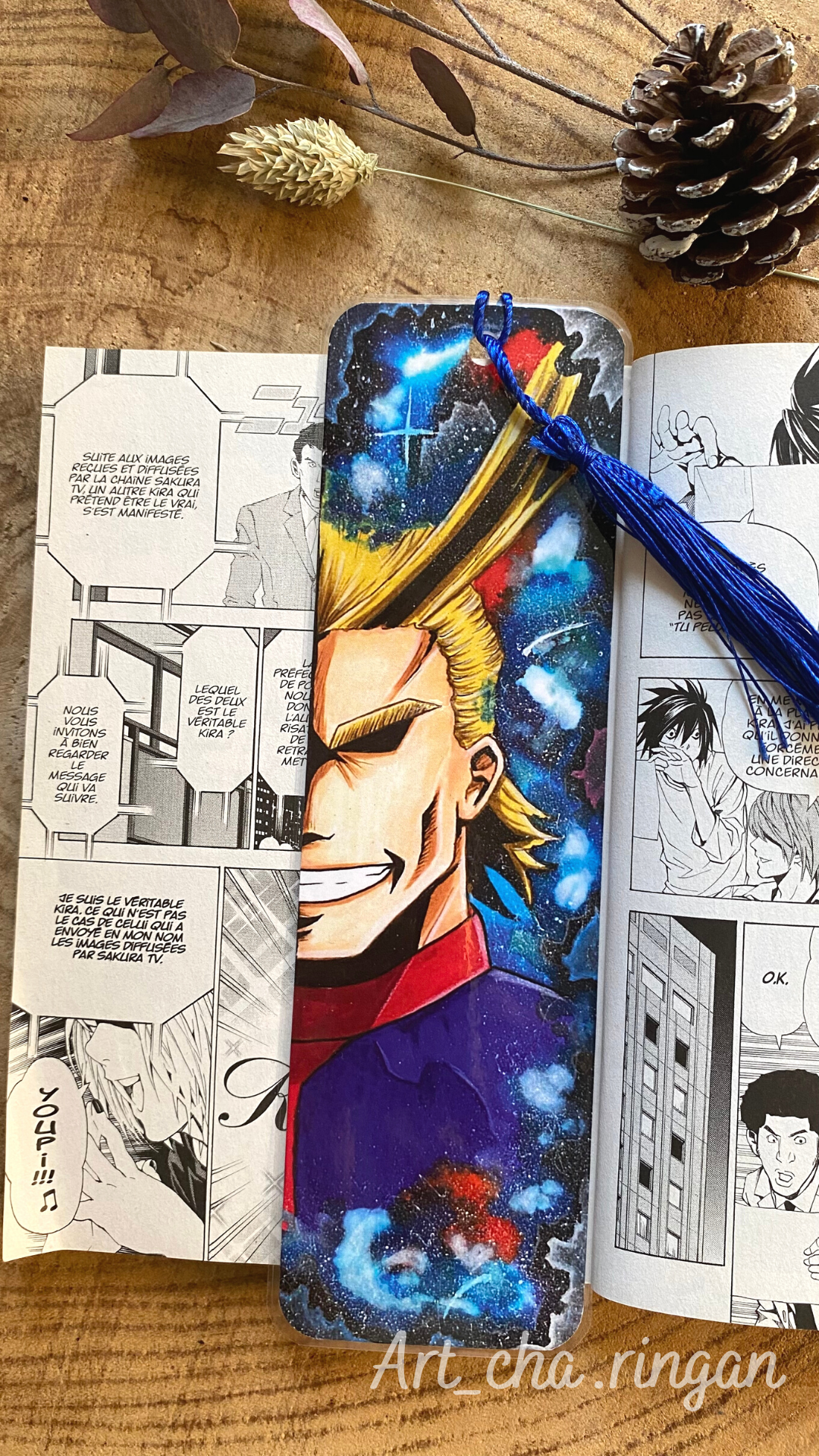 Deku / All Might Marque-pages aquarelle