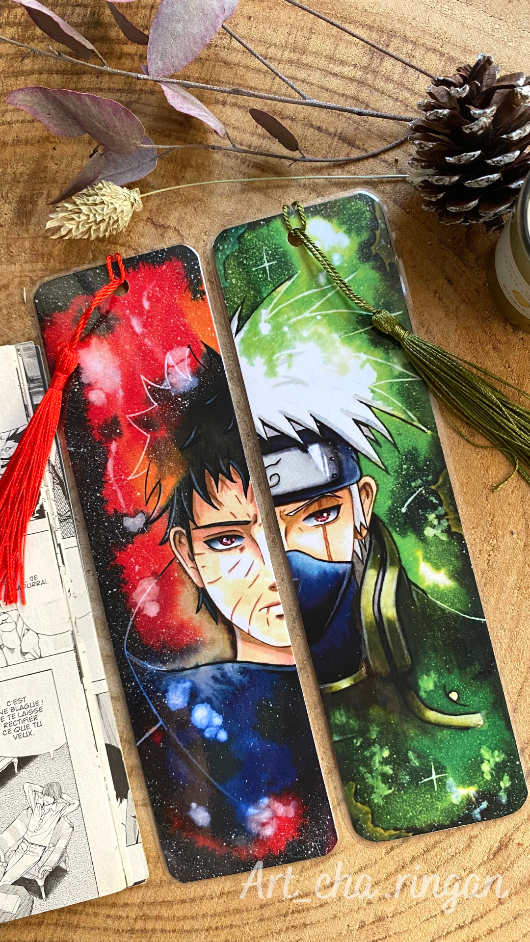 Páginas de marque Obito / Kakashi