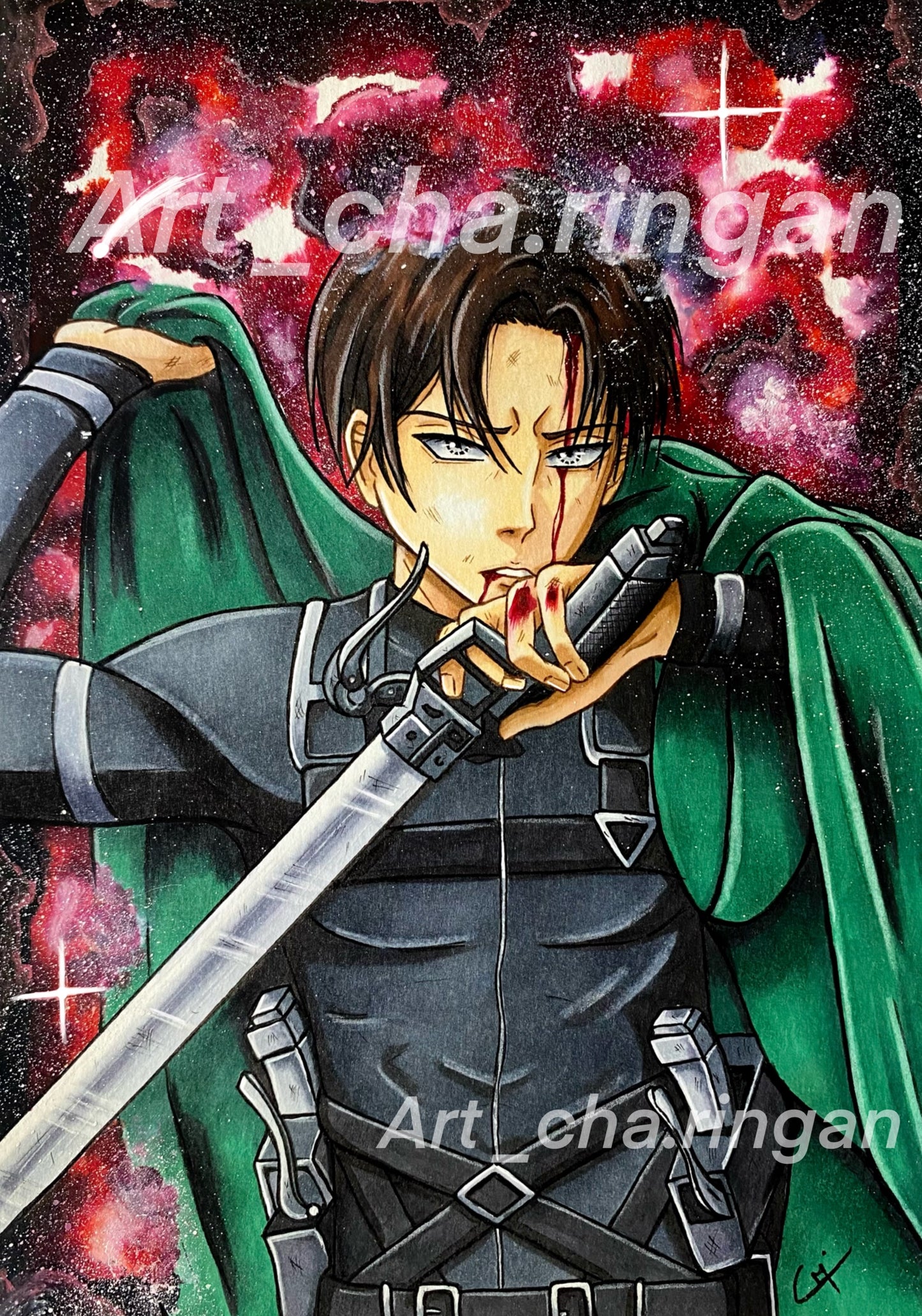 Levi Illustration aquarelle